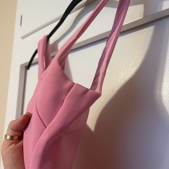 Bec & Bridge Joelle Midi Dress Pink - Size : US 6 - Picture 7 of 9